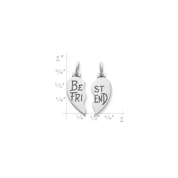 Cheap James Avery Artisan Jewelry Best Friend Charm Set