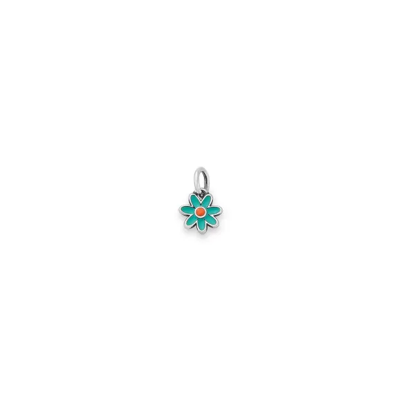Hot James Avery Artisan Jewelry Enamel Mini Flower Charm