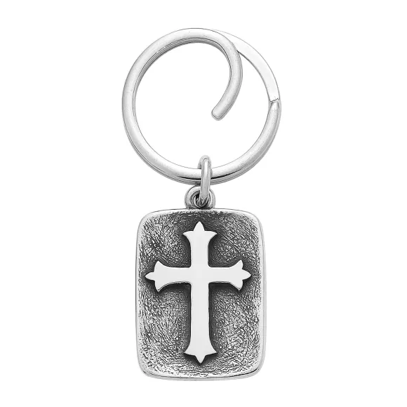 Flash Sale James Avery Artisan Jewelry Fleuree Cross Key Chain