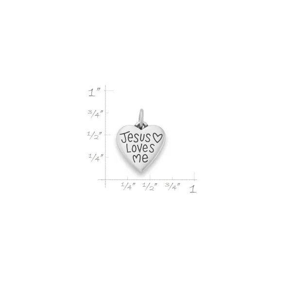 Best James Avery Artisan Jewelry Jesus Loves Me Charm