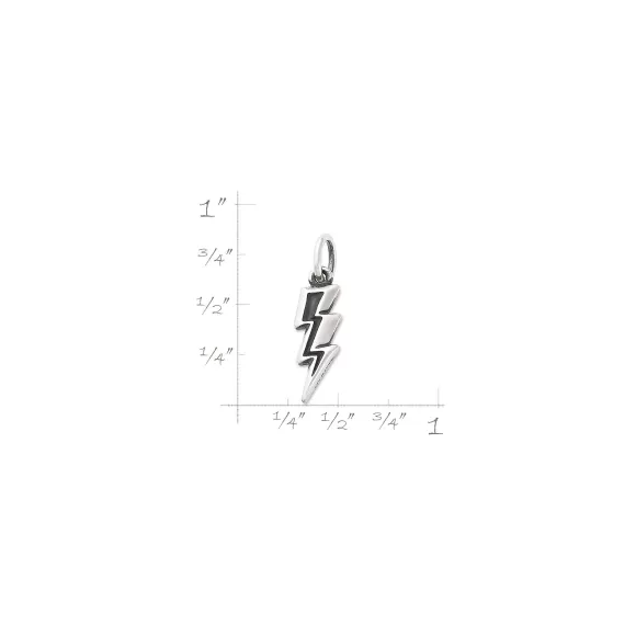 New James Avery Artisan Jewelry Lightning Bolt Charm