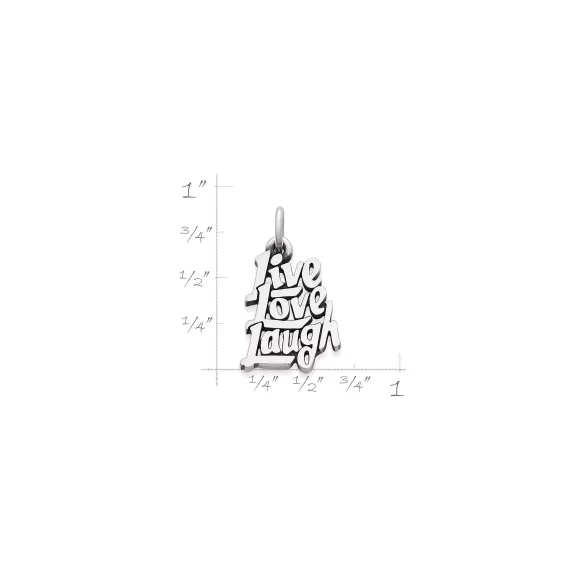 Best Sale James Avery Artisan Jewelry Live, Love, Laugh Charm