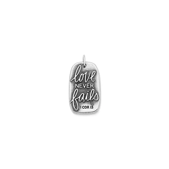 Online James Avery Artisan Jewelry Love Never Fails Charm