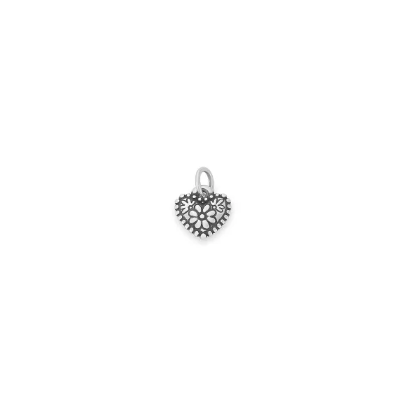 Flash Sale James Avery Artisan Jewelry Petite Floral Heart Charm