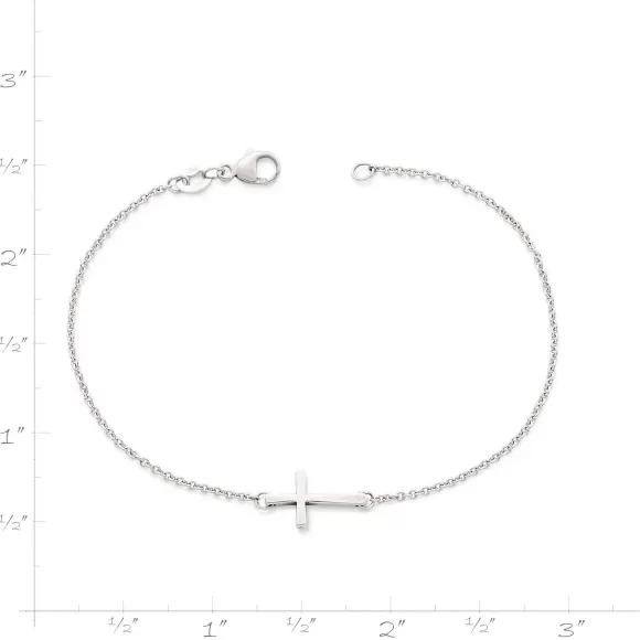 Fashion James Avery Artisan Jewelry Petite Latin Cross Link Bracelet