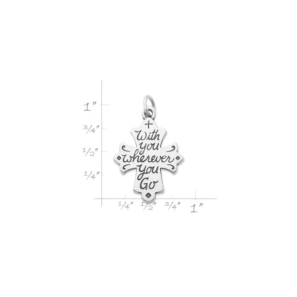 Online James Avery Artisan Jewelry With You Wherever You Go Cross Charm